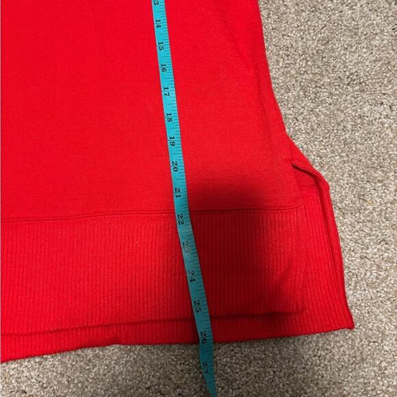 Gap Classic Red Comfy Cowl Neck Lightweight Sweater Small - Picture 10 of 10